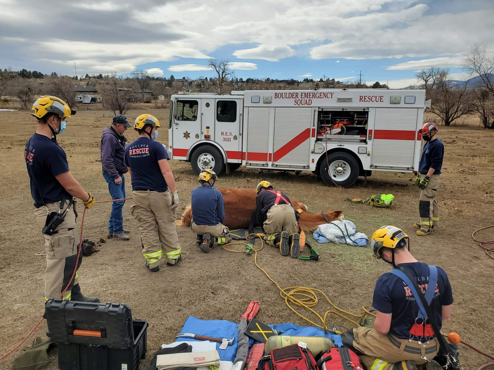 Technical Rope Rescue  Boulder Emergency Squad